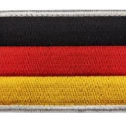 Patch drapeau - Allemagne - velcro- Livraison gratuite