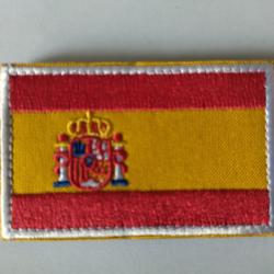 Patch drapeau Espagne velcro