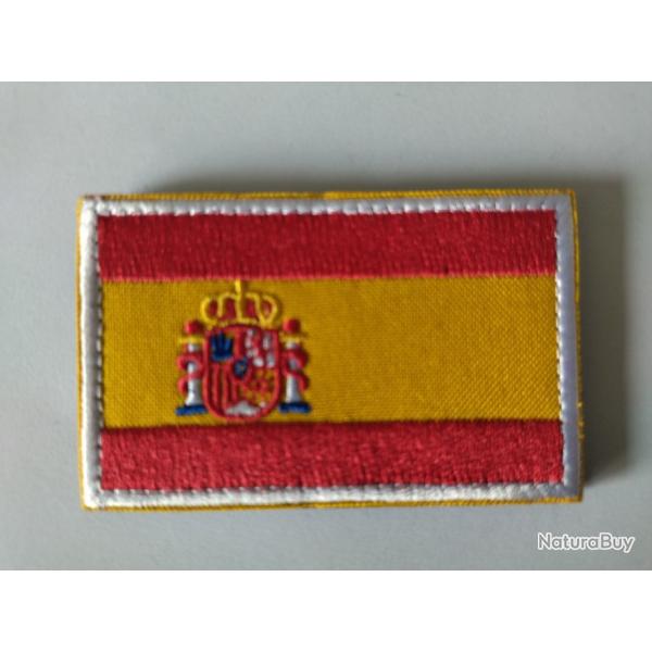 Patch drapeau Espagne velcro