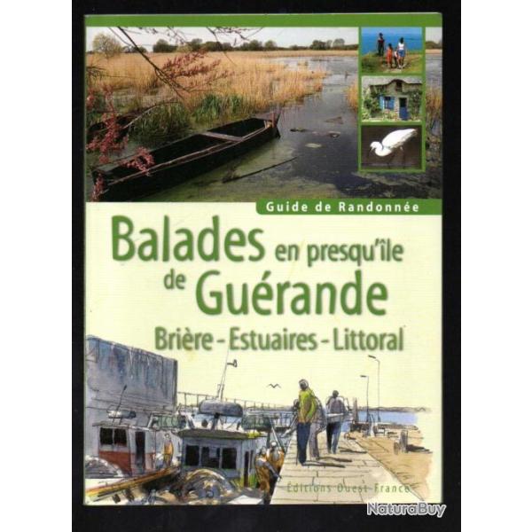 balades en presqu'ile de gurande , brire estuaires littoral guide de randonne