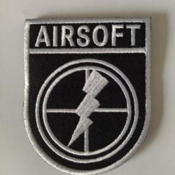 Patch Ecusson Airsoft Eclair velcro