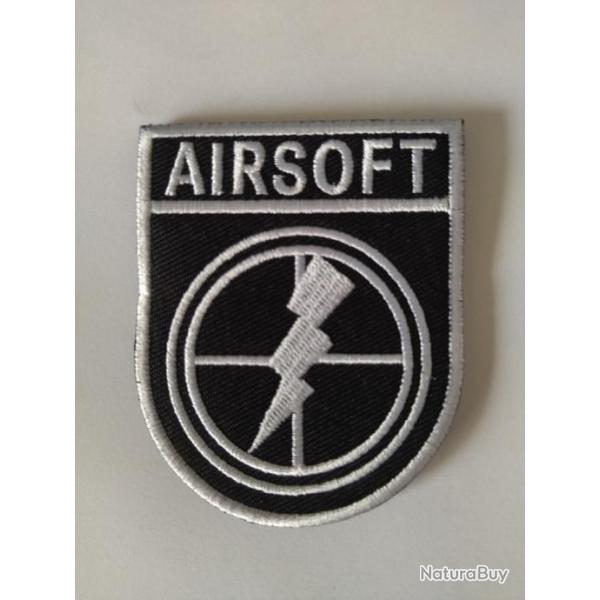 Patch Ecusson Airsoft Eclair velcro