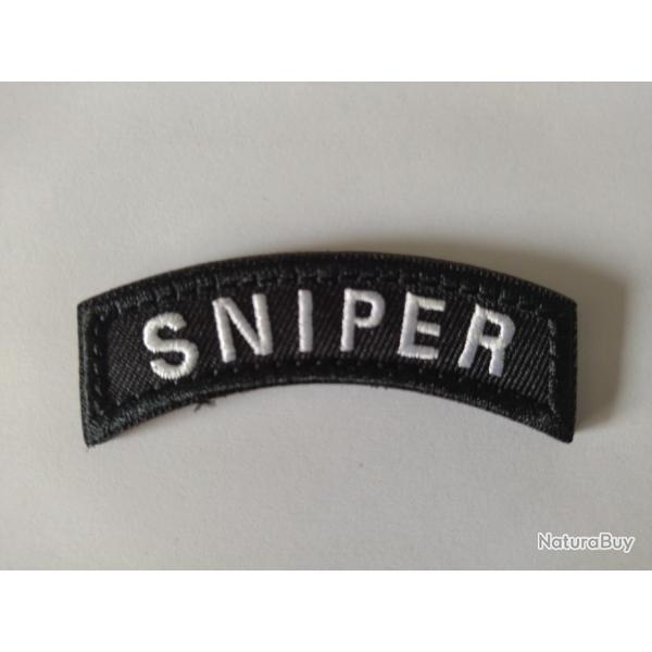 Patch Ecusson Sniper velcro