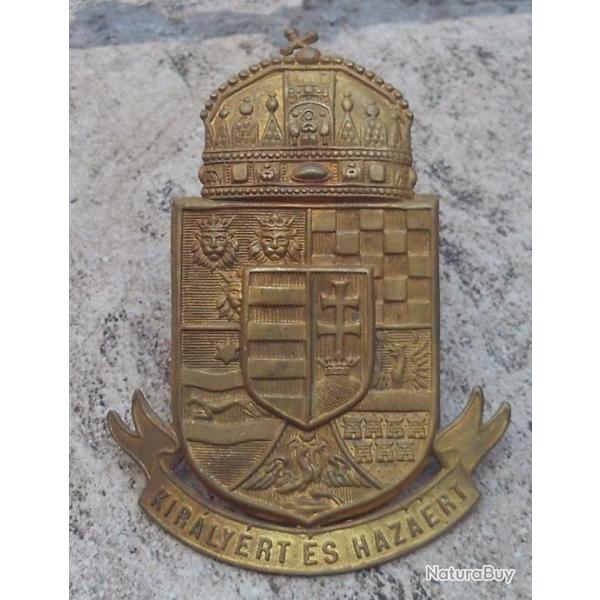 Plaque de Shako Landwehr Royale Hongroise Mod.1911 WW1