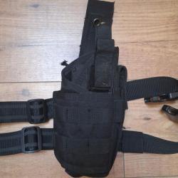 Holster de cuisse noir