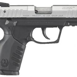 Pistolet Ruger SR22 - canon 3,5" - Cal. 22LR - INOX