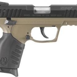 Pistolet Ruger SR22 - canon 3,5" - Cal. 22LR - FDE