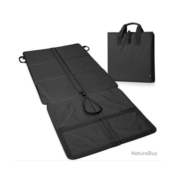 FSM - TAPIS DE TIR PLIABLE - SAVIOR - NOIR