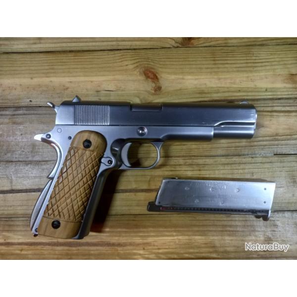 COLT 1911 a1  SILVER 6mm  version "heavy weight"