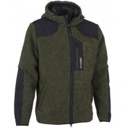 Blouson polaire Sherpa GRIZZLY kaki Verney Carron