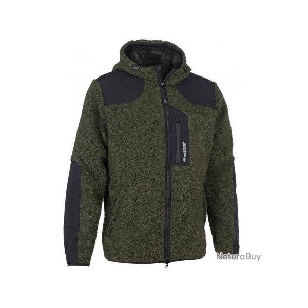 Blouson polaire Sherpa GRIZZLY kaki Verney Carron