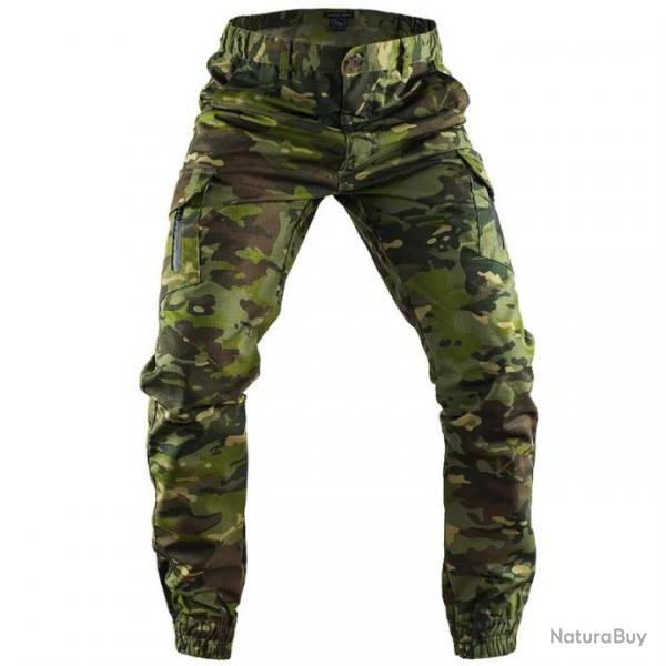 Pantalon treillis cargo tactique camouflage - Modle CPOD