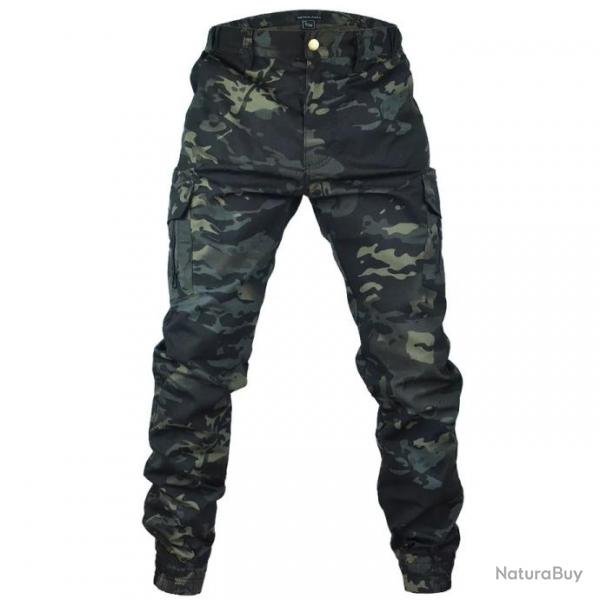 Pantalon treillis cargo tactique camouflage - Modle CPBK