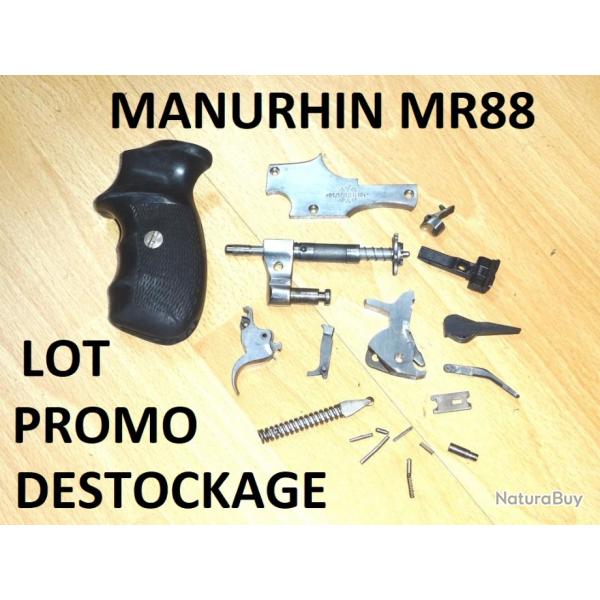 LOT de pices revolver MANURHIN MR88 MANURHIN MR 88 calibre 38 - VENDU PAR JEPERCUTE (TST11)