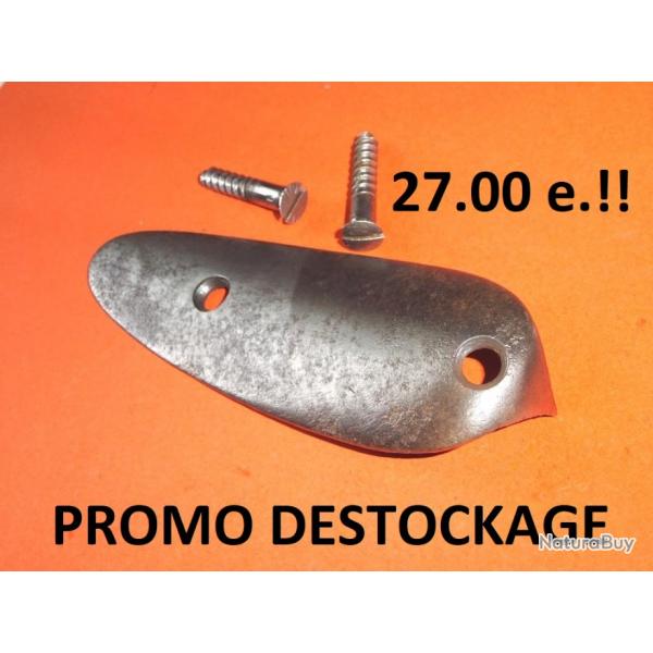 plaque de couche ACIER + 2 VIS de crosse fusil  27.00 Euros !!!!!!!- VENDU PAR JEPERCUTE (D24F73)