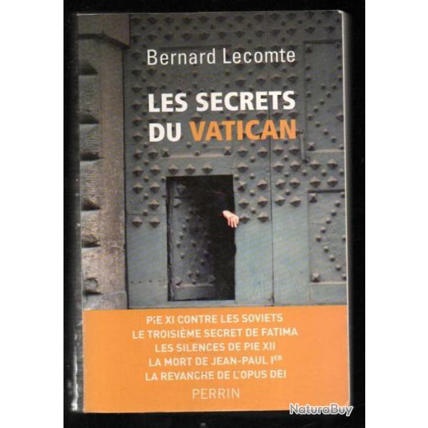 les secrets du vatican de bernard lecomte pie XI contre les soviets, les silences de pie XII