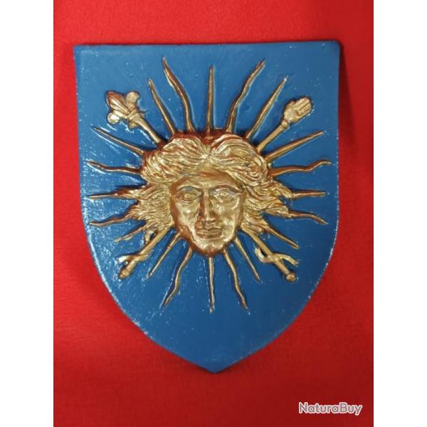 Blason Emblme du roi soleil "Louis XIV"