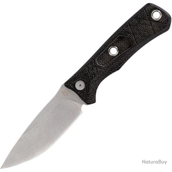 Couteau De Survie Gerber Convoy Lame Acier 440A SW Drop Point Manche Micarta Etui GFN G1066484