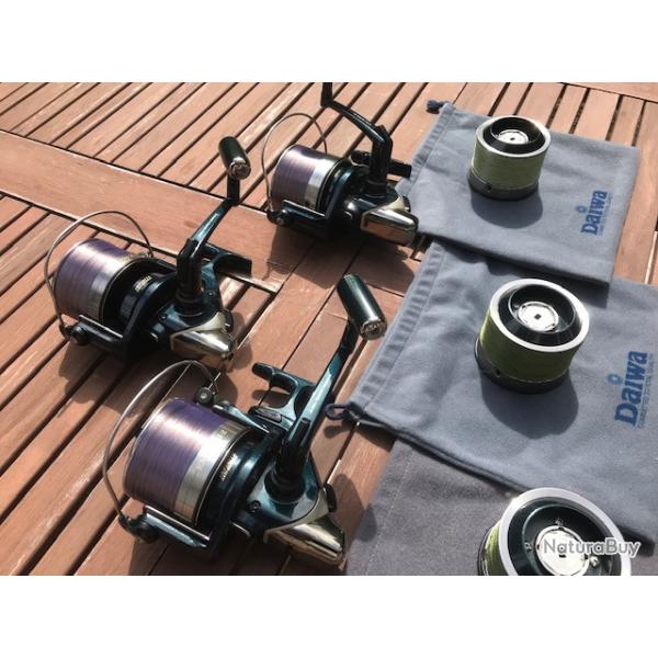 Daiwa Emblem Z a - Lot de 3 Moulinets + Bobines