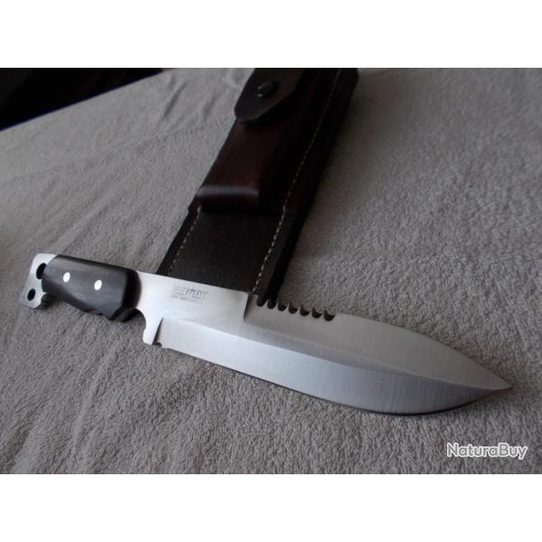 COUTEAU RARE RELENTLESS KNIVES DE DANIEL M.CERTO USA MODELE COMMANDO M1 /CHRIS REEVE/AL MAR/ RANDALL