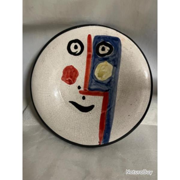 Assiette Picasso Madoura