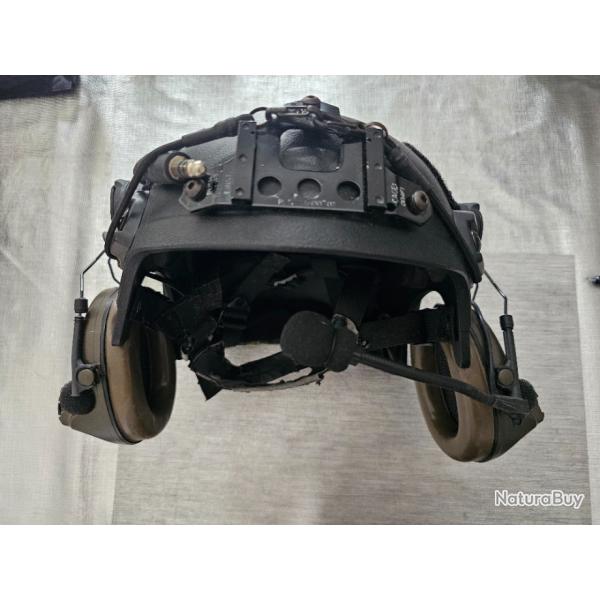 Casque airsoft avec protection auditive