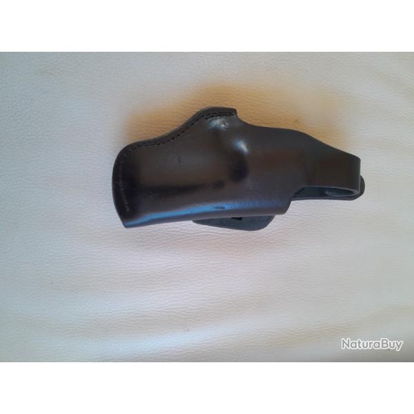 holster  droiter  3pouces    noir  no1