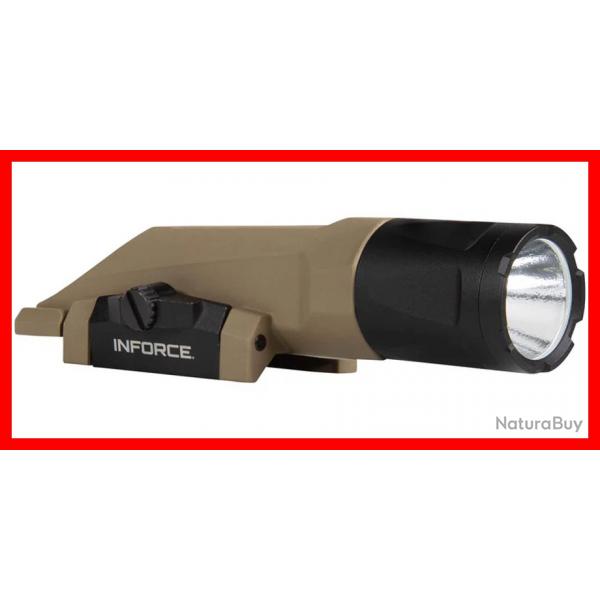 LAMPE TACTIQUE INFORCE WMLX WHITE / IR - GEN 3 FDE