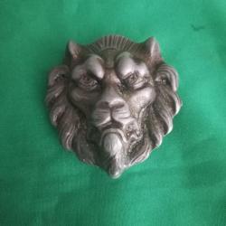 boucle de ceinture  tete de lion
