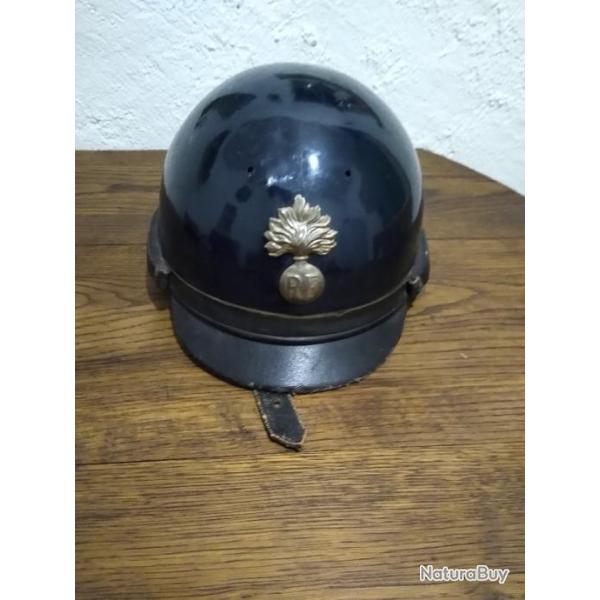 Casque gendarmerie motocycliste Franais Mle 1933/41 troisime type