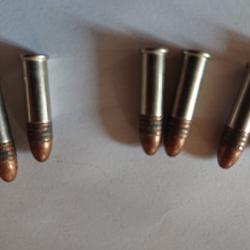 6 munitions 22lr très bon état, fonctionnel.