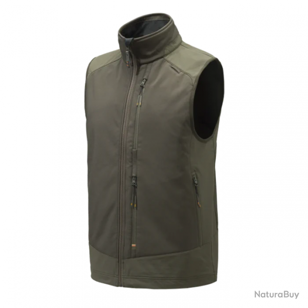 Gilet Beretta Butte Softshell - Marron / Vert / 4XL