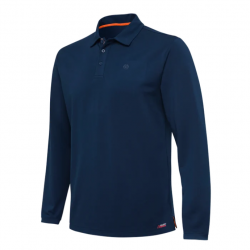 Polo Beretta Tech Corporate Bleu Manches longues