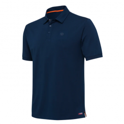 Polo Beretta Tech Corporate Bleu Manches courtes