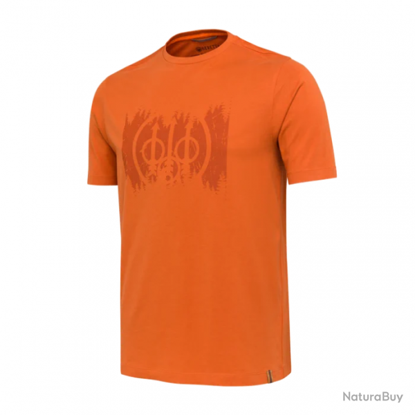 T Shirt Beretta Trident Orange