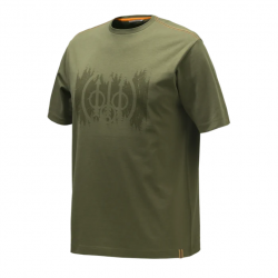 T Shirt Beretta Trident Vert