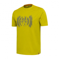 T Shirt Beretta Trident Jaune