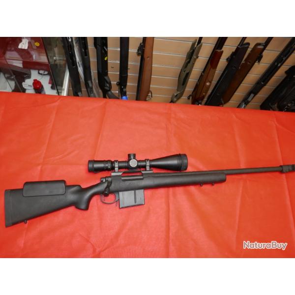 Carabine REMINGTON 700 POLICE en 338 LAPUA MAGNUM avec lunette NIGHTFORCE NXS 15-35X56