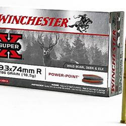 9.3x74R - Winchester 18.5g Power-Point