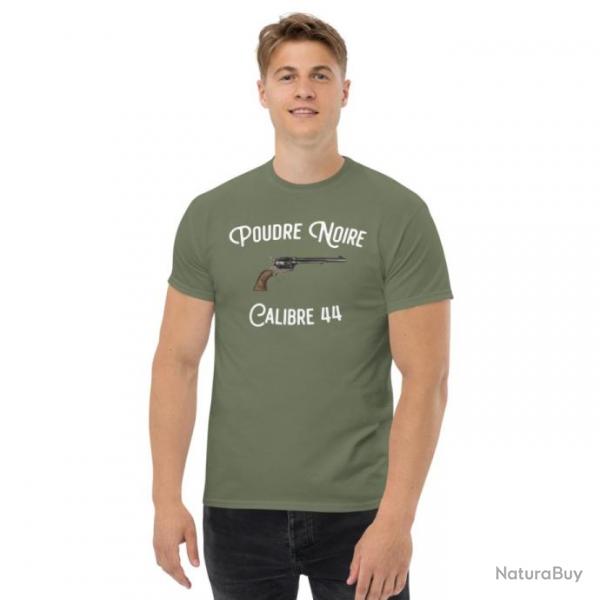 T-SHIRT POUDRE NOIRE CALIBRE 44 ARMY