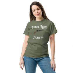 T-SHIRT POUDRE NOIRE CALIBRE 44 ARMY FEMME