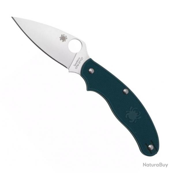 Couteau "UK Penknife" SPY27 / nylon-fibre de verre bleu [Spyderco]