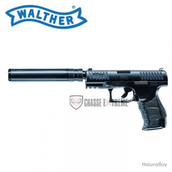 Pistolet WALTHER Ppq Navy Kit BBS Cal 6mm Spring Noir