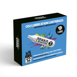 CARTOUCHES D ENTRETIEN CO2 LUBE 12GR X5