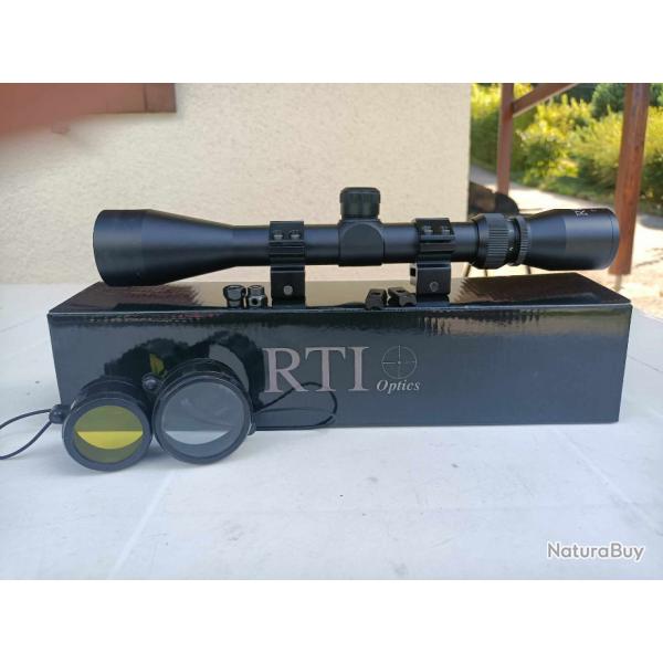 Lunette RTI OPTICS 3 9x40 // Montage Rail 21 mm // Trs peu utilis!