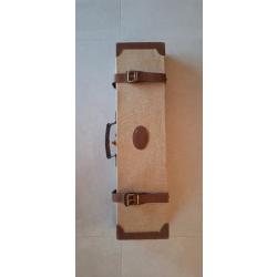 Valise Fusil/Carabine Cuir/Toile Alexandre Mareuil