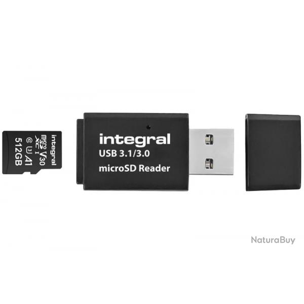 Lecteur USB de carte microSD Integral