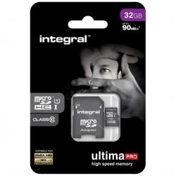 Carte micro SDHC Ultima Pro 32Gb UHS-1 U-1 Integral