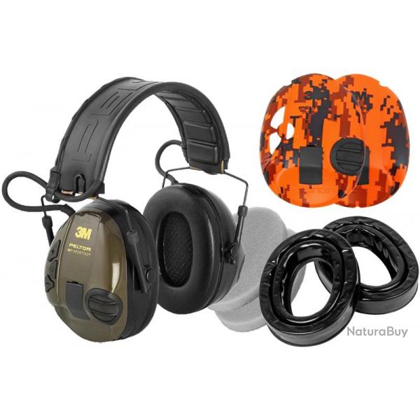 Pack casque SportTac Peltor