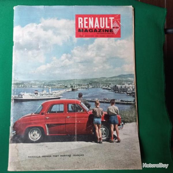 renault magazine N 39 de 1960  et  N 63  de 1967